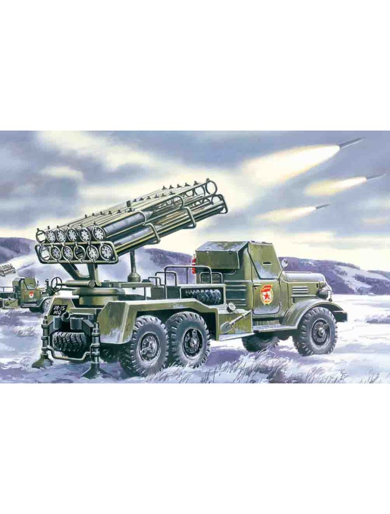 ICM - 1/72 BM-24-12, Multiple Launch Rocket System on ZiL-157 base