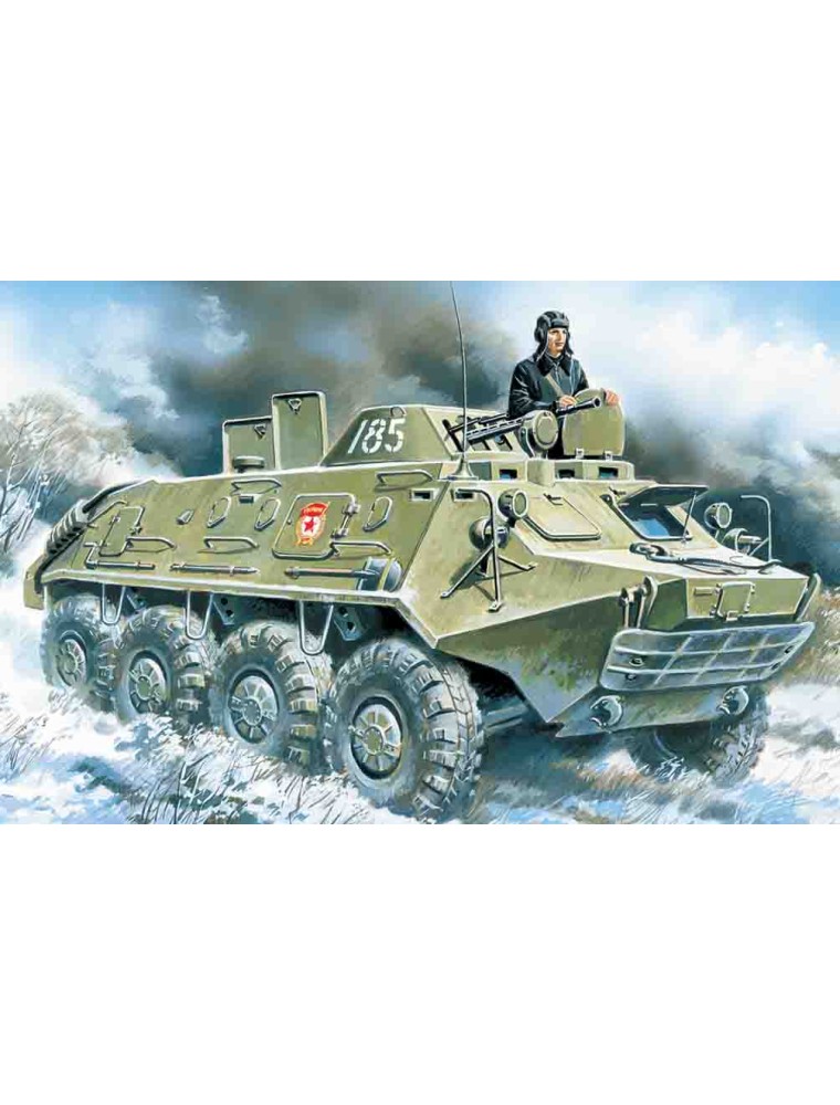 ICM - 1/72 BTR-60PB, Armoured Personnel Carrier