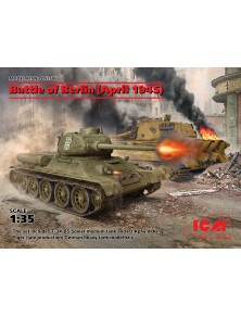 ICM - 1/35 Battle of Berlin (April 1945) (T-34-85, King Tiger)