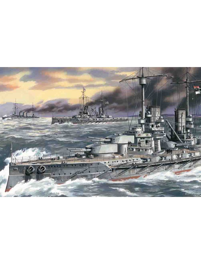 ICM - 1/350 GroBer Kurfurst, WWI German Battleship