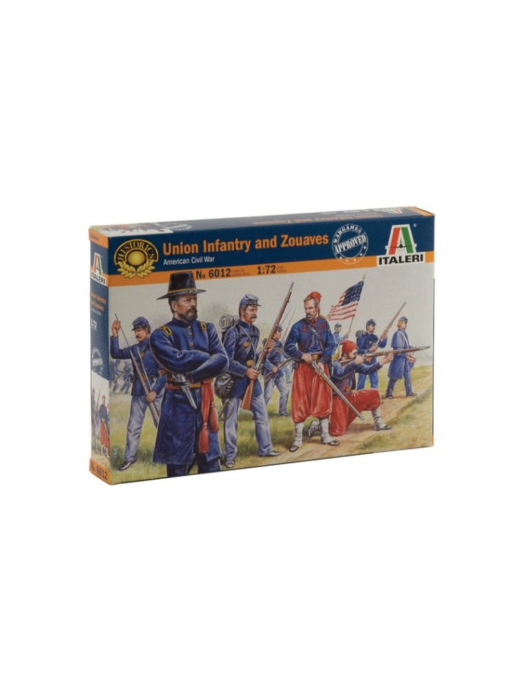 ITALERI - 1/72 Union Infantry and Zouaves American Civil War