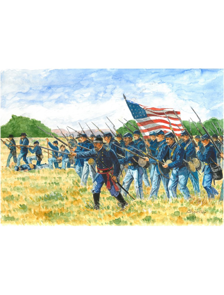 ITALERI - 1/72 Union Infantry American Civil War