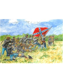 ITALERI - 1/72 Confederate Infantry American Civil War