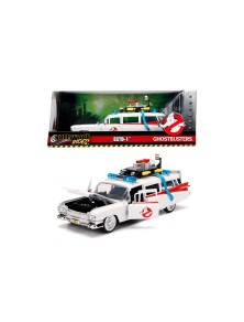 JADA - Ghostbuster ECTO-1, in scala 1:24 die-cast, funzionamento a ruota libera, parti apribili