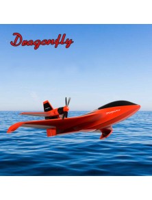 JOYSWAY - Dragonfly V2 Seaplane RTF, with 11.1V 1300mAh 35C LiPo and 3S Balance Charger with DC adapter