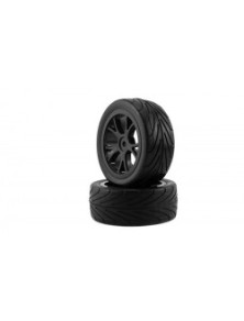 KINGTAIR - 1/10 Buggy 10 spokes Tire Set Rear (2 pcs)