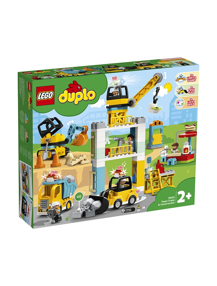 LEGO - La mia cittÇÿ DUPLO - Cantiere edile con gru a torre