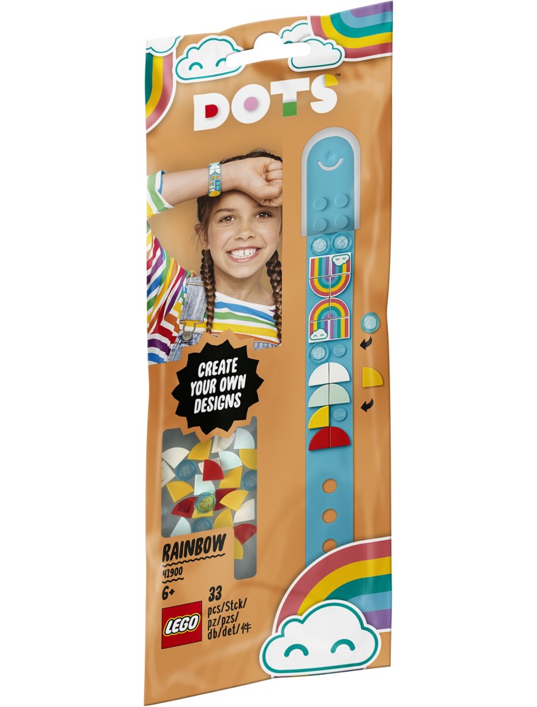 LEGO - LEGO DOTs - Braccialetto Arcobaleno