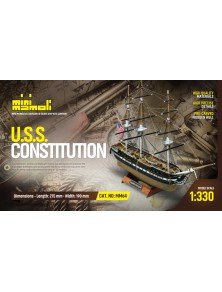 MAMOLI - U.S.S. CONSTITUTION Scala 1/330 (serie MINI MAMOLI)