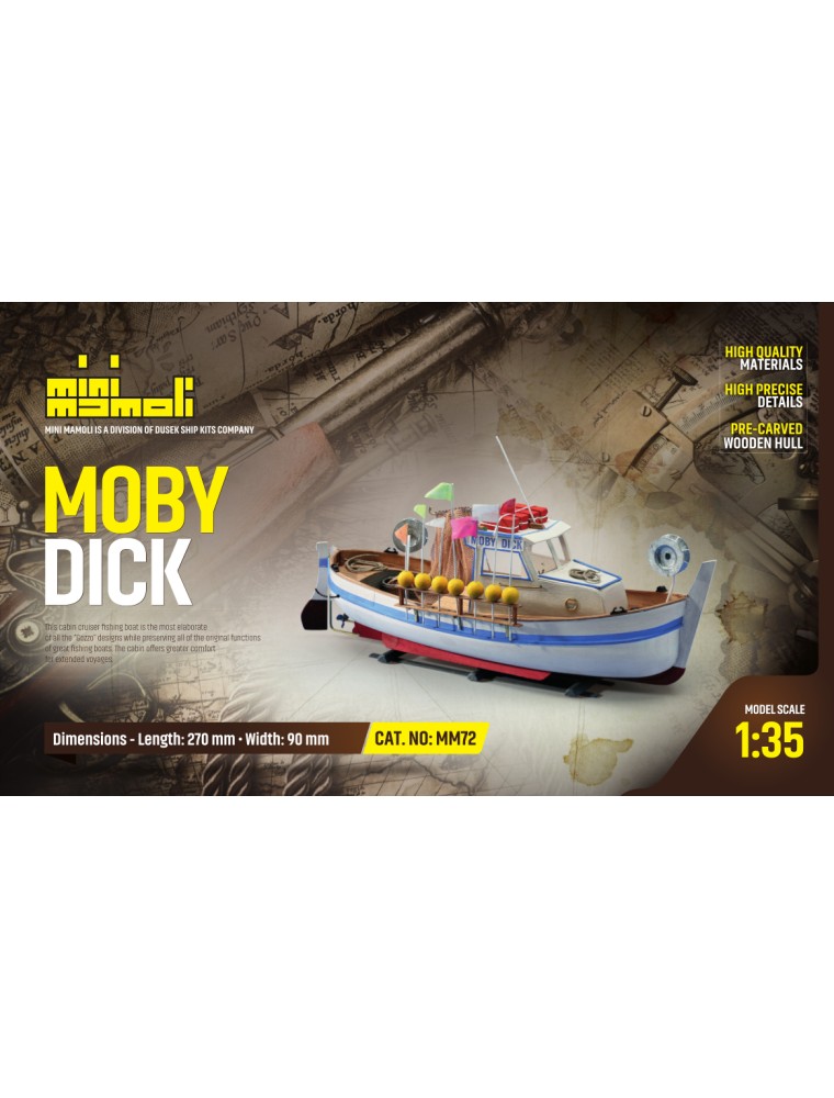 MAMOLI - MOBY DICK Scala 1/35 (serie MINI MAMOLI)