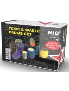 MIG - 1/35 Toxic & Waste Drums Set