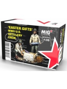 MIG - 1/35 Easter Gifts WWII U.S. Artillery Crew