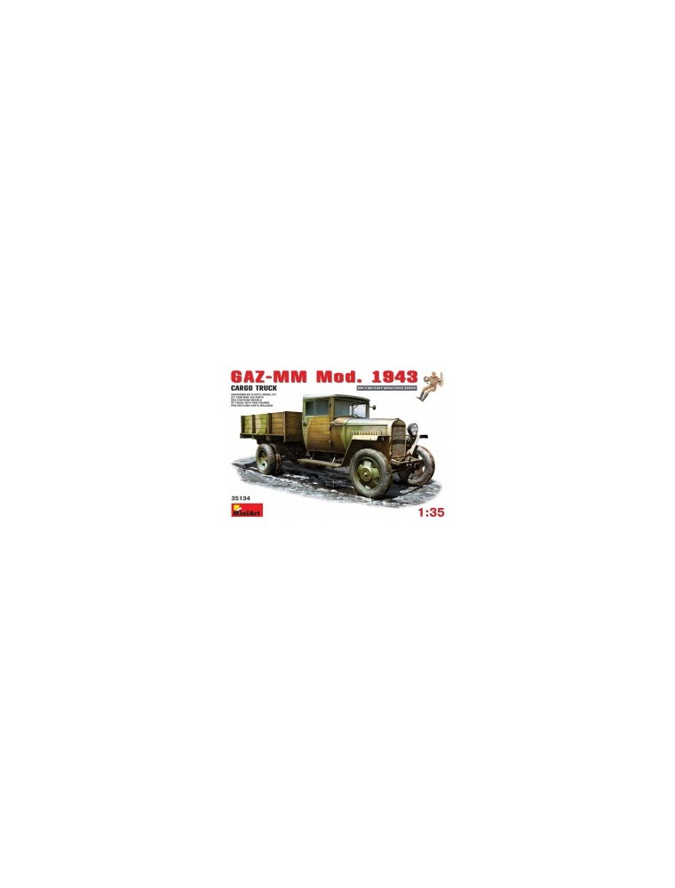 MINI ART - 1/35 GAZ-MM. Mod. 1943. Cargo Truck