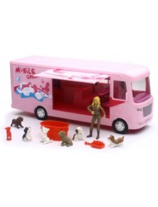 NEW RAY - 1/18 Camping with Articulated Figure and Animals