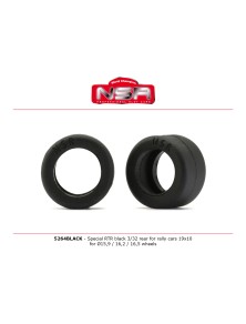 NSR - Special RTR Black 3/32 Rear for Rally Cars 19x10 (for 15,9/16,2/16,5 Wheels)