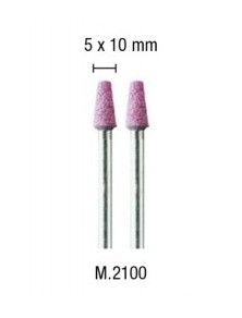 PG MINI - 2 mole rubino conica 5x10mm