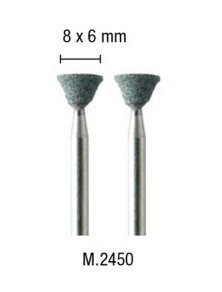 PG MINI - 2 mole carburo di silicio conica rovesciata 8x6mm