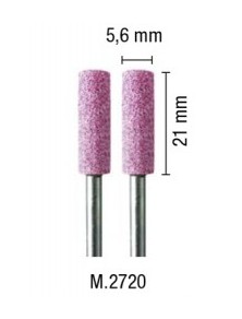 PG MINI - 2 mole rubino per affilatura catene 5,6x21mm