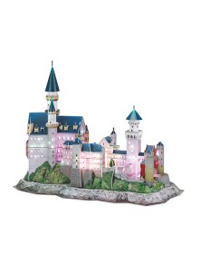 REVELL - 3D Puzzle Schloss Neuschwanstein (LED Version)