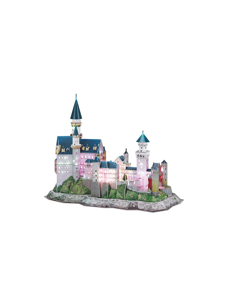 REVELL - 3D Puzzle Schloss Neuschwanstein (LED Version)