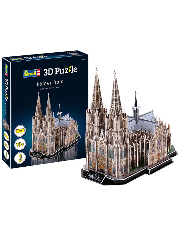 REVELL - 3D Puzzle Cologne Cathedral