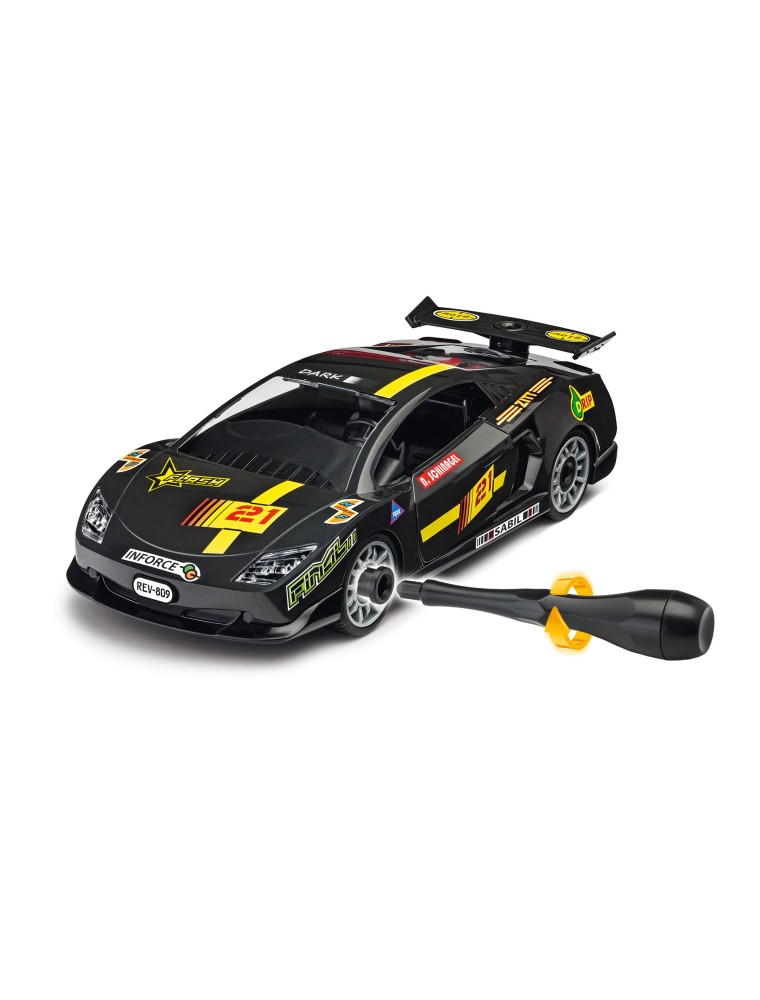 REVELL - 1/20 JUNIOR KIT Racing Car, black