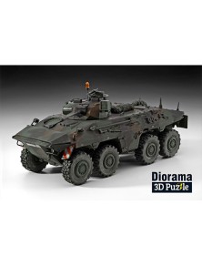 REVELL - 1/35 SpPz 2 Luchs con 3D Puzzle Diorama