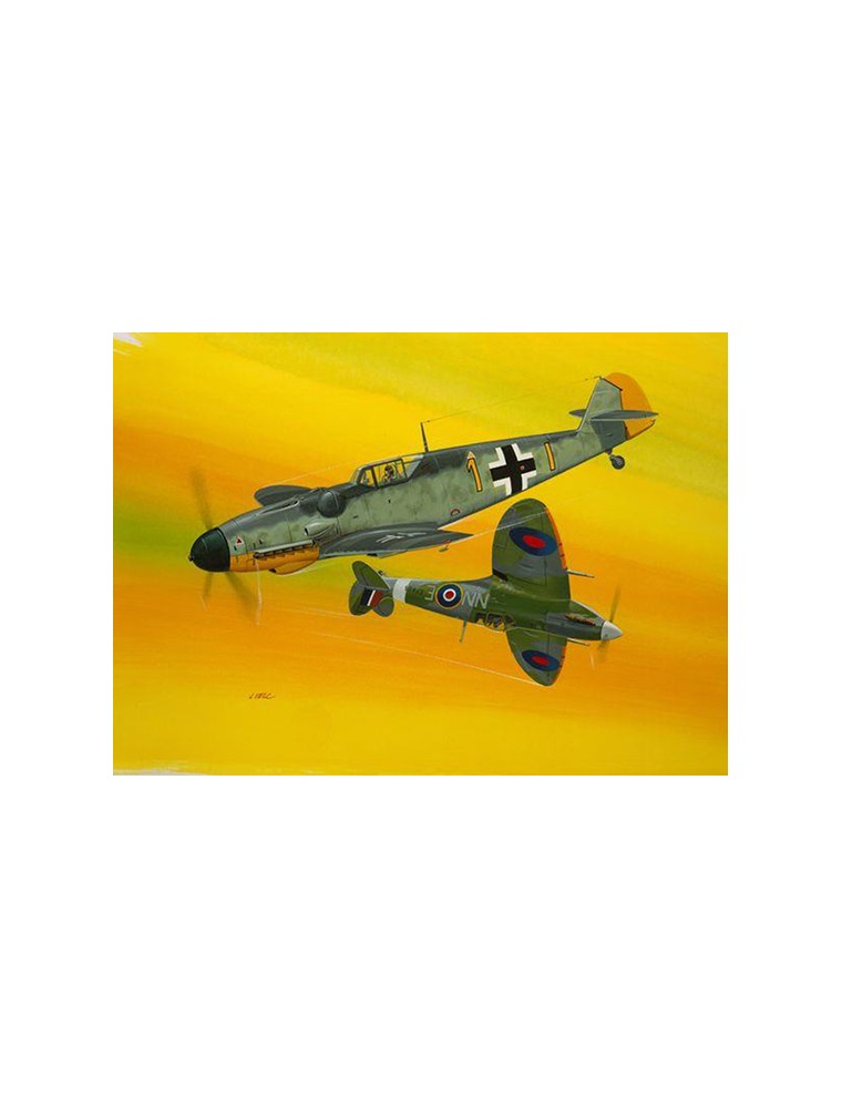 REVELL - 1/72 Combat Set: Bf109G-10 & Spitfire Mk.V