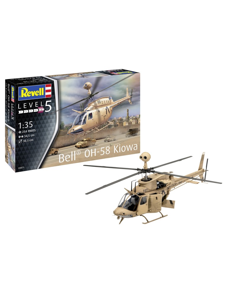 REVELL - 1/35 Bell OH-58 Kiowa