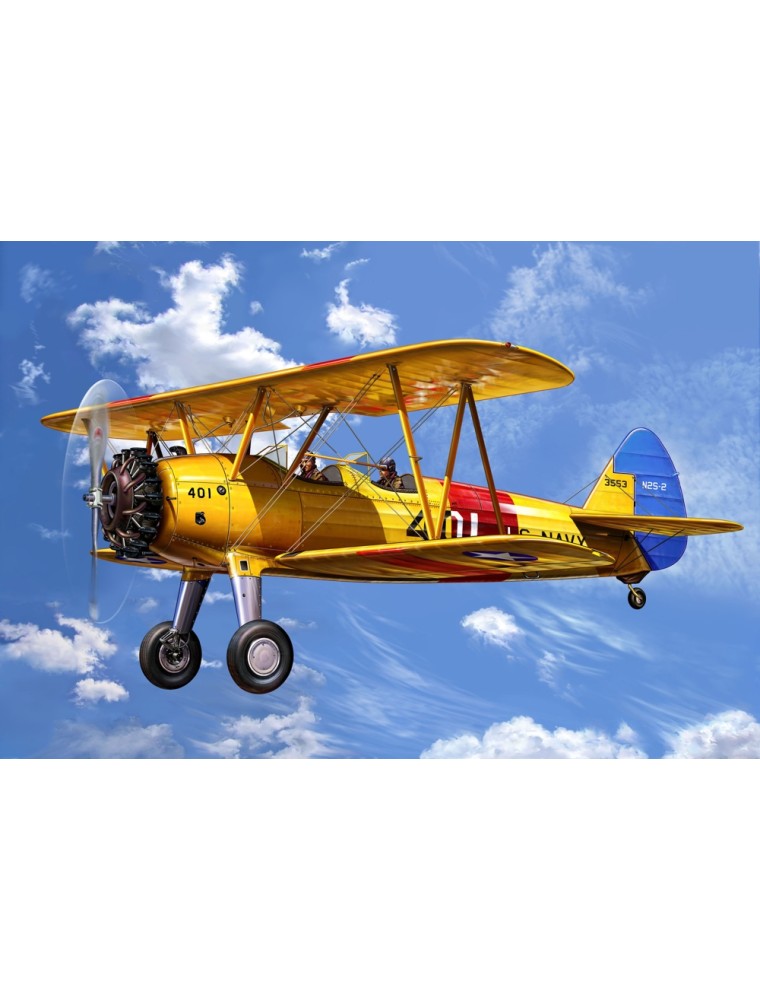 REVELL - 1/72 Stearman Kaydet (Military Aircraft)