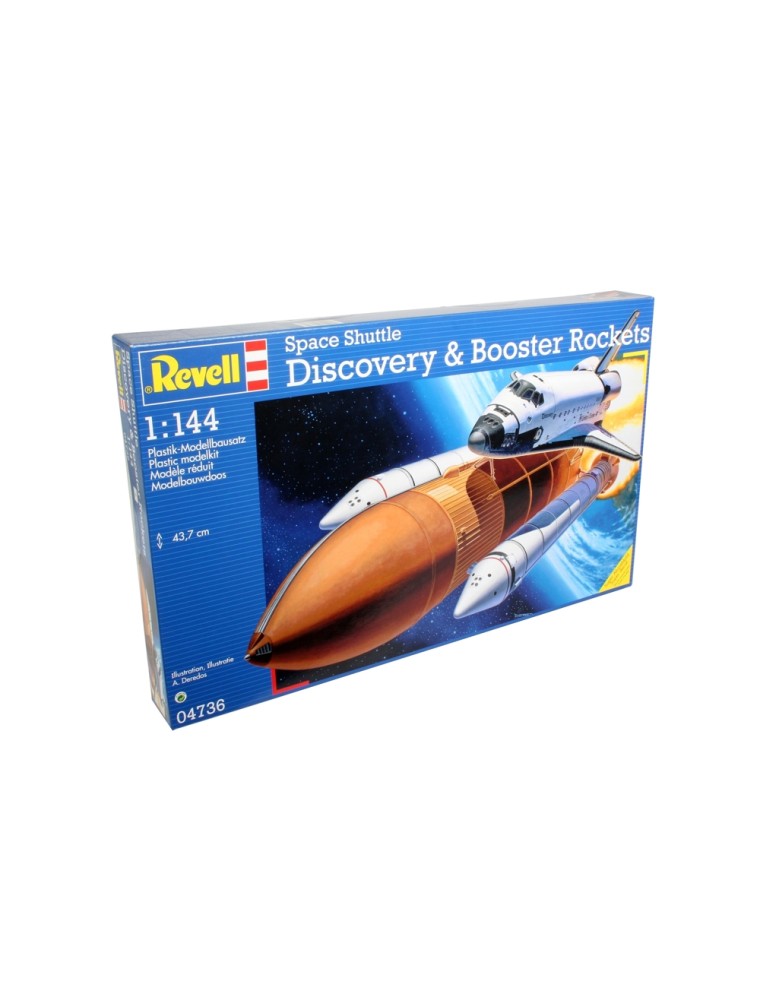 REVELL - 1/144 Space Shuttle Discovery & Booster Rockets (Space)