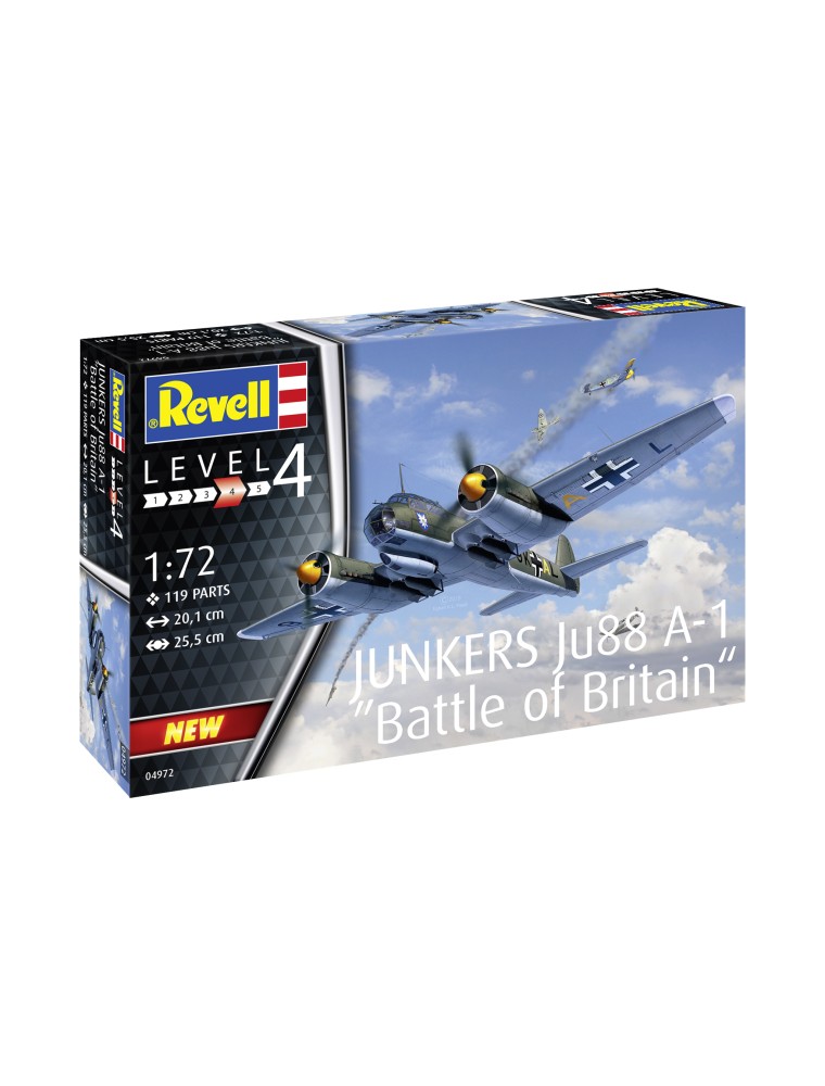 REVELL - 1/72 Junkers Ju88 A-1 Battle of Britain