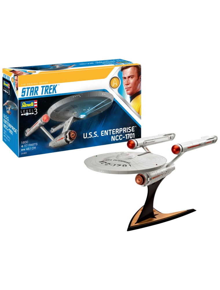 REVELL - 1/600 U.S.S. Enterprise NCC-1701 (TOS)