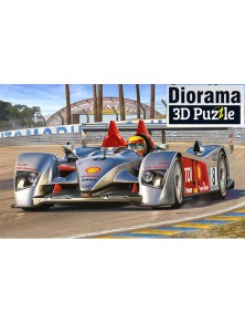 REVELL - 1/24 Gift Set "Le Mans" Audi R10 TDI + 3D Puzzle Diorama