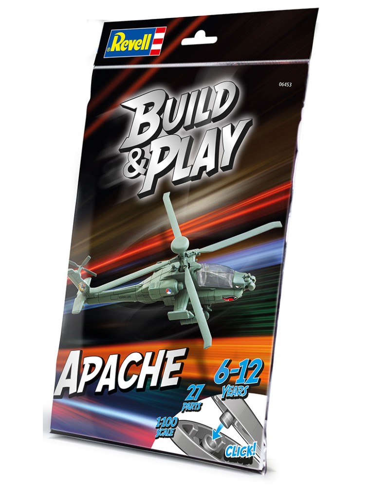 REVELL - 1/100 Build & Play AH-64 Apache