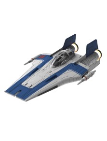 REVELL - 1/144 Star Wars Build & Play Resistance A-wing Fighter, blue (Episode VIII)