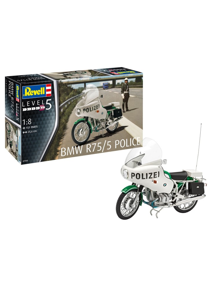 REVELL - 1/8 BMW R75/5 Police