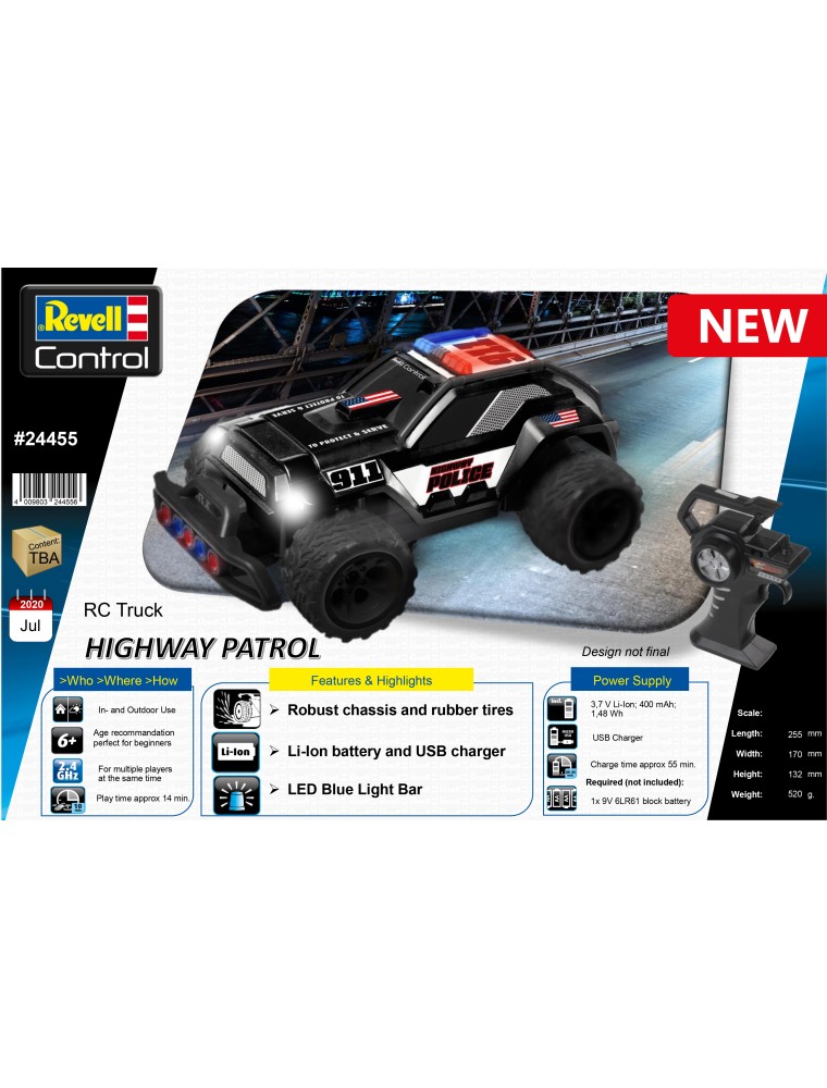 REVELL - RC Buggy Highway Police