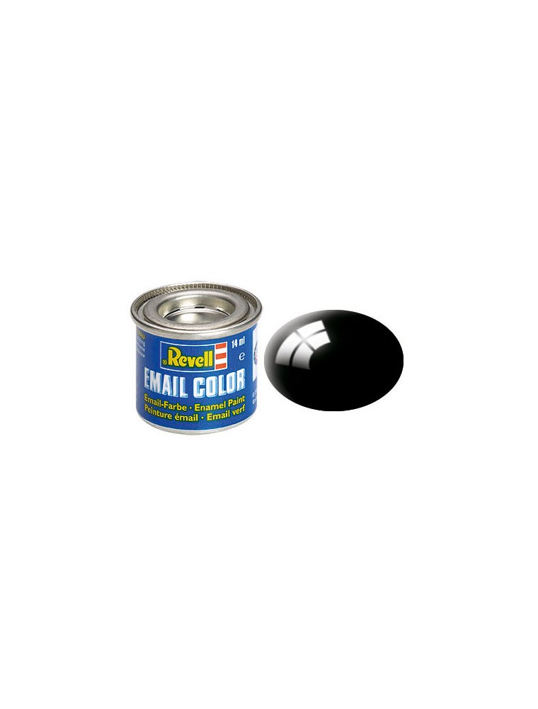 REVELL - Smalto Black Gloss 14ml