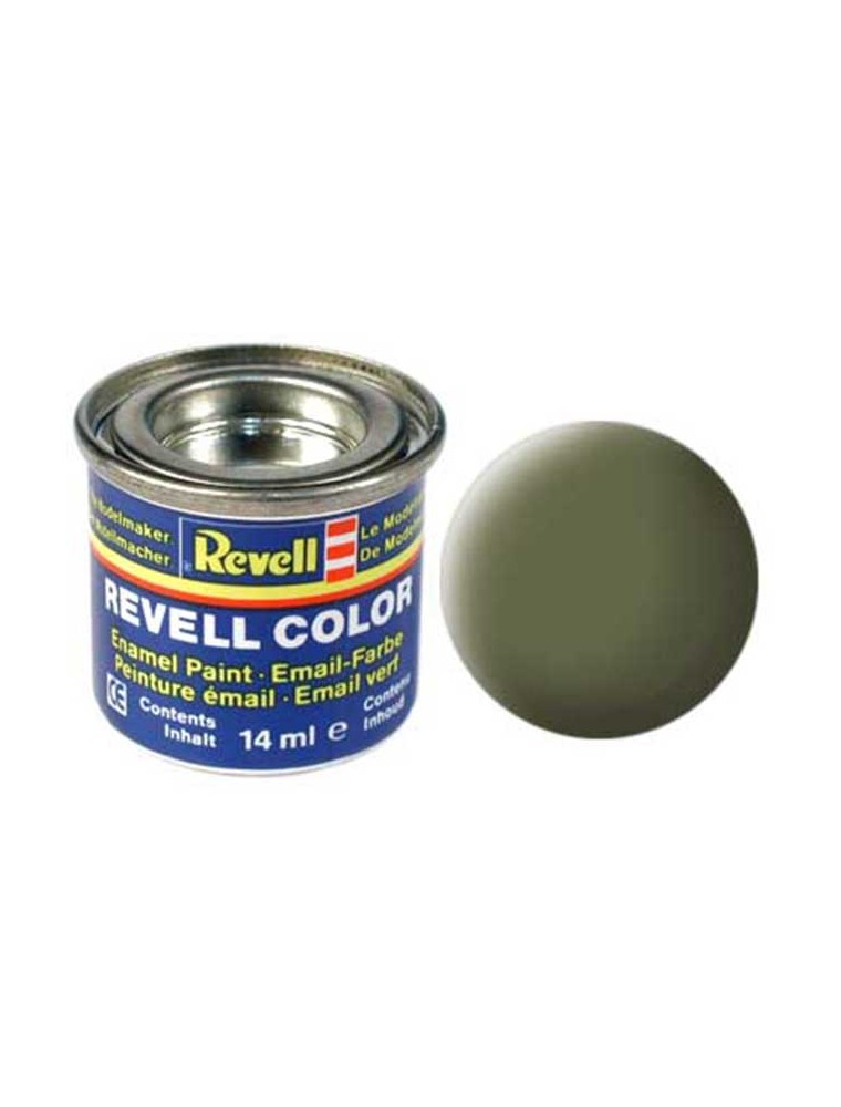 REVELL - Smalto Dark Green Mat Raf 14ml