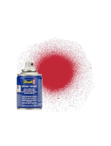 REVELL - Spray Carmin Red, Mat 100ml