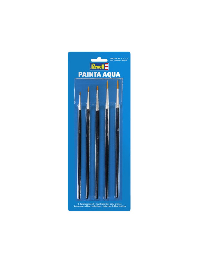 REVELL - Painta Aqua Brushes Set (Accesories)