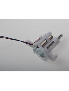 REVELL - Motor, axle and gearbox for 23887 (red and blue cable)