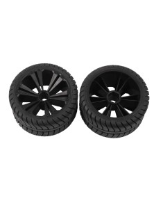 REVELL - Set 2x Front Wheel for Buggy, black