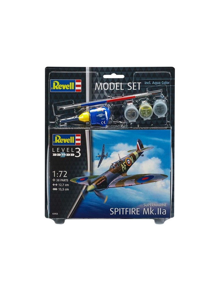 REVELL - 1/72 Model Set Spitfire Mk. IIa