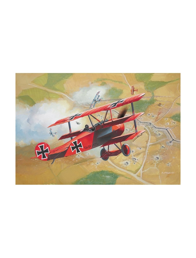 REVELL - 1/72 Model Set Fokker Dr. 1 Triplane