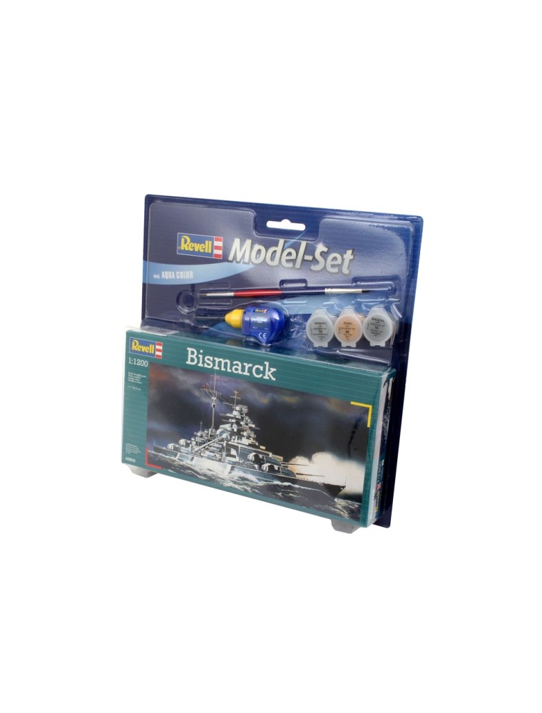 REVELL - 1/1200 Model Set Bismarck