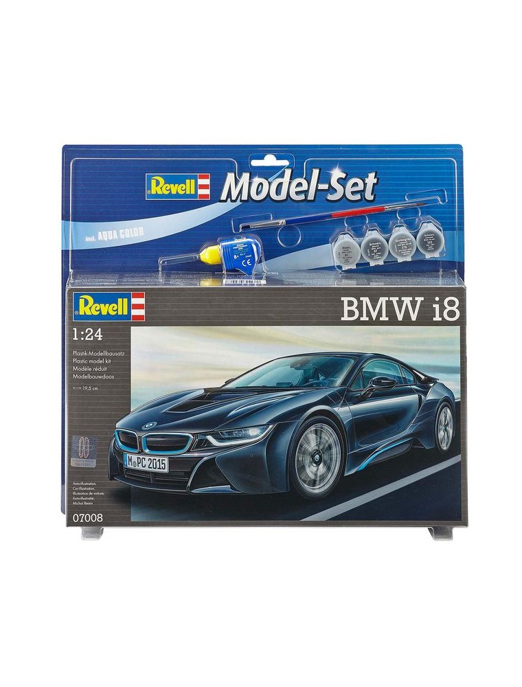 REVELL - 1/24 Model Set BMW i8