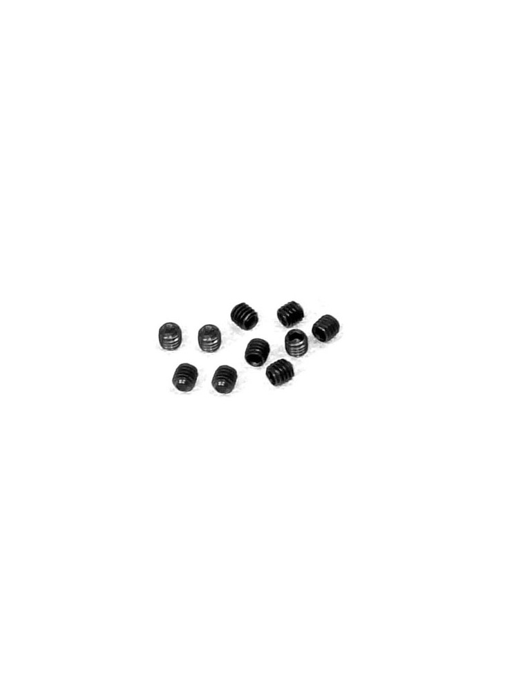 RADIOKONTROL - Grub Hexagon Screw M4x4mm (10 pcs)