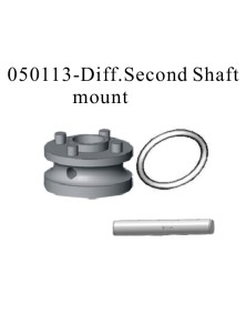 RADIOKONTROL - RK Diff. Second Shaft Mount